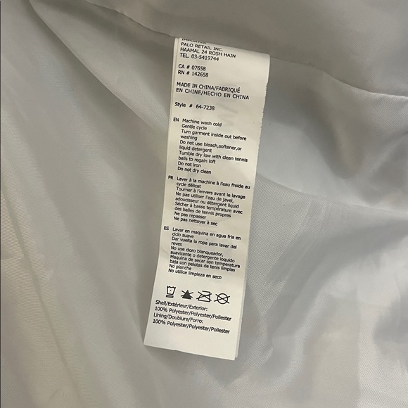 Charlotte Russe White Puffer Vest | Size M - Picture 4 of 5